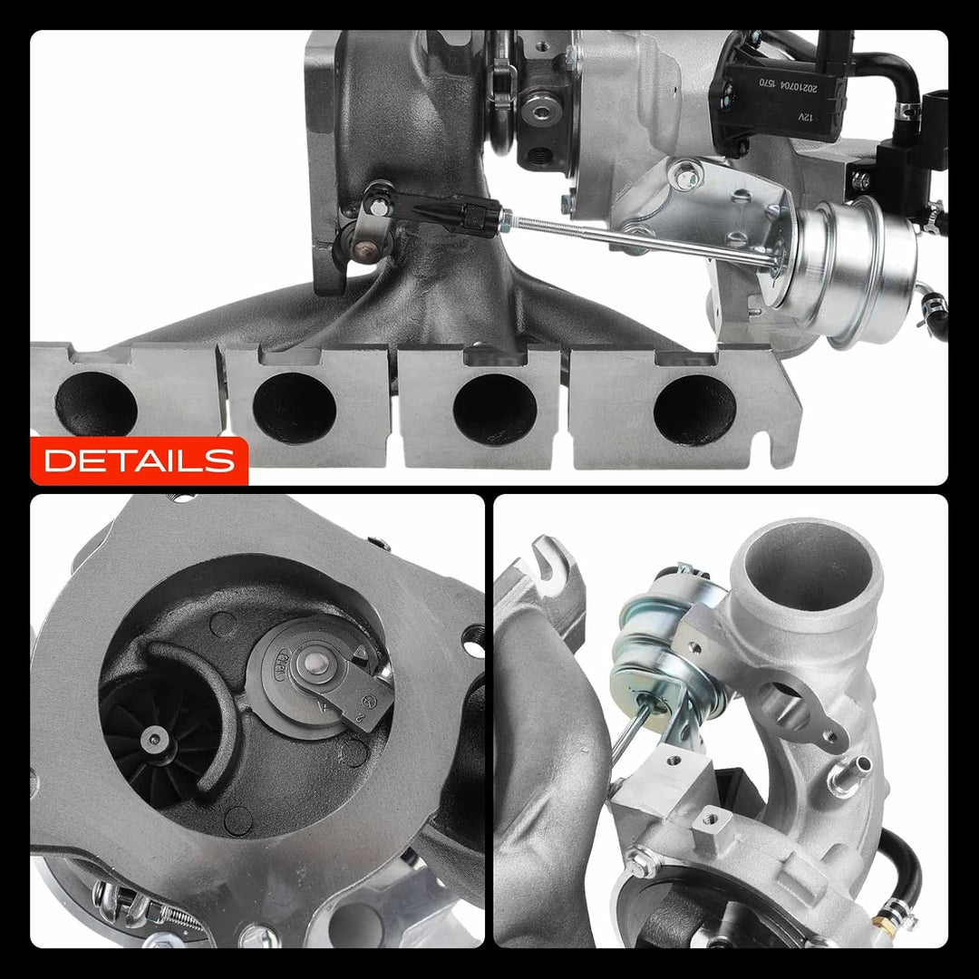 Frankberg Turbolader mit Dichtungen Kompatibel mit A4 2.0 TFSI 2004-2009 A6 2.0 TFSI 2005-2011 Exeo
