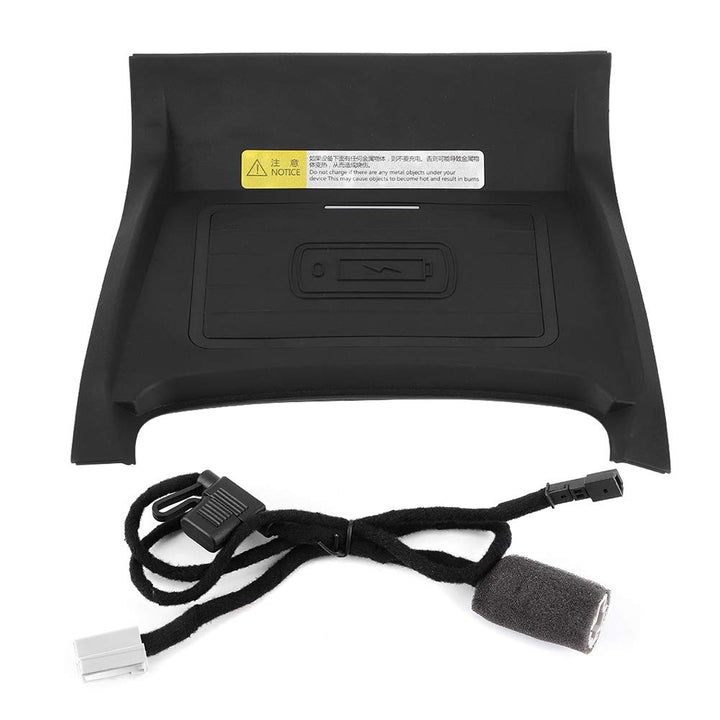 Drahtlose Autoladeplatte Auto Drahtlose Ladestation Schnellladung Handyplatte Tablett 15W Fit für Di