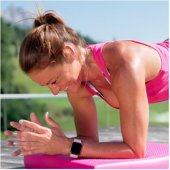 Sport-Tec AIREX Balance-Pad Elite Koordinationstrainer Balance Kissen Physiotherapie pink