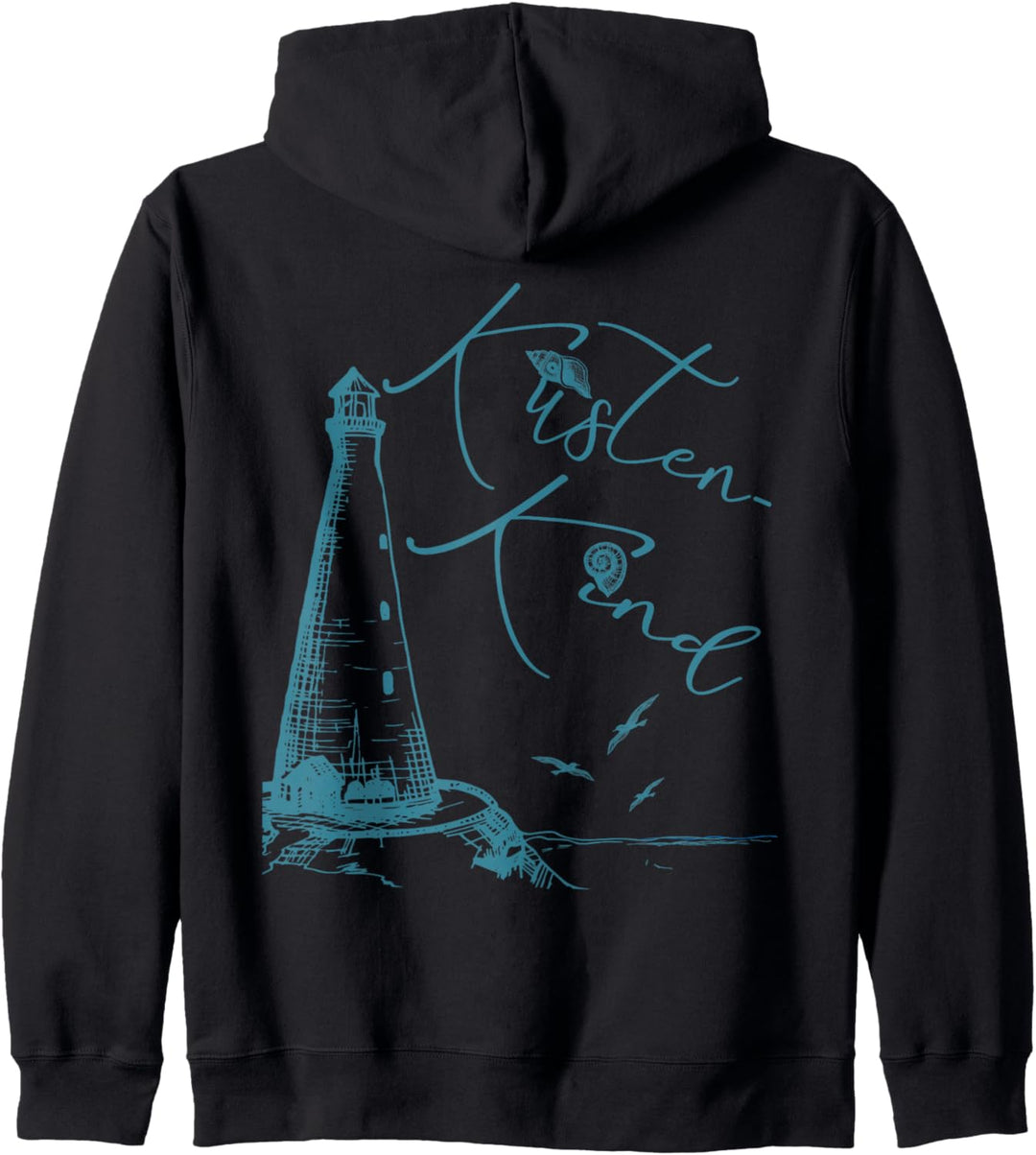 Küstenkind Nordsee Ostsee Meer Liebe Heimatliebe Leuchtturm Kapuzenjacke