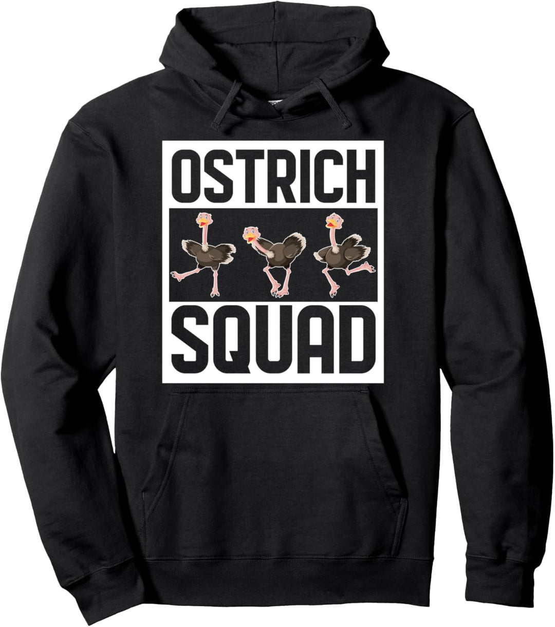 Vogel Strauss Laufvogel - Grosser Emu Pullover Hoodie