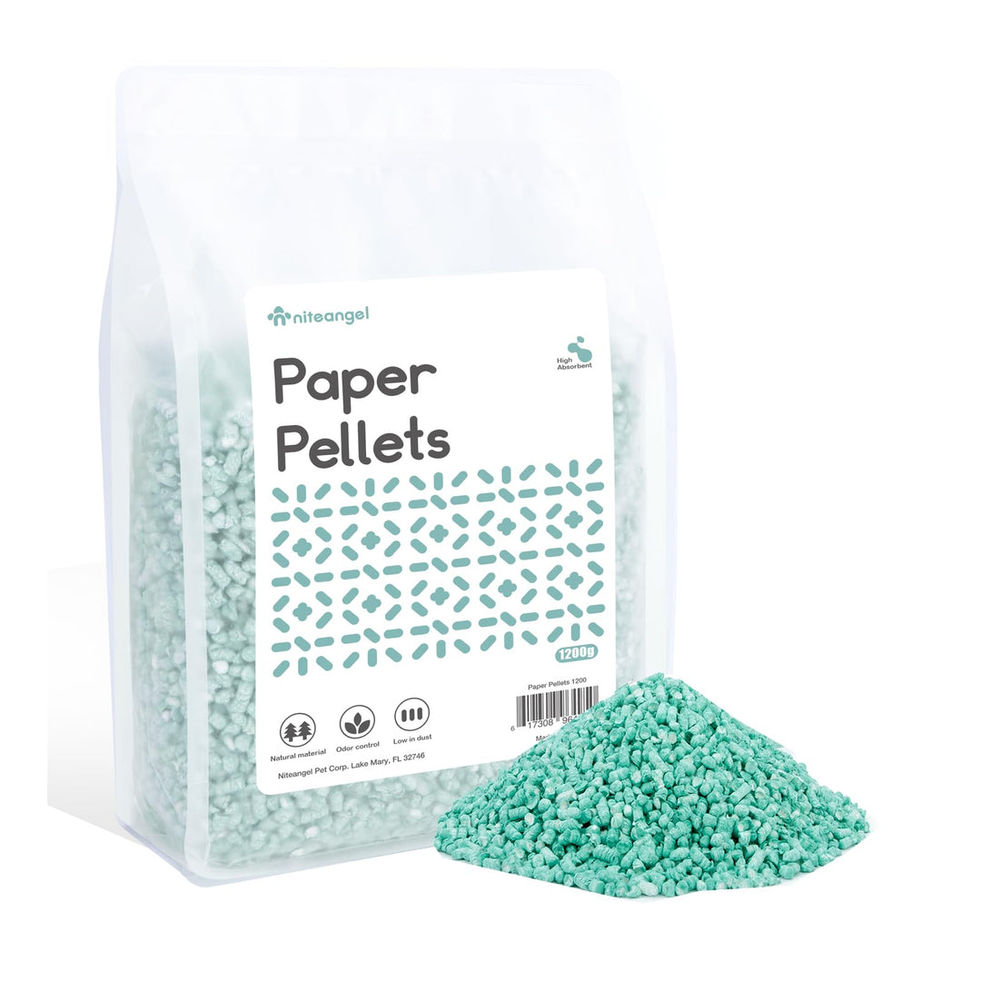 Niteangel Hamster-Papierpellets als Einstreu für syrische Zwerghamster, Gerbils, Mäuse, Lemminge, De