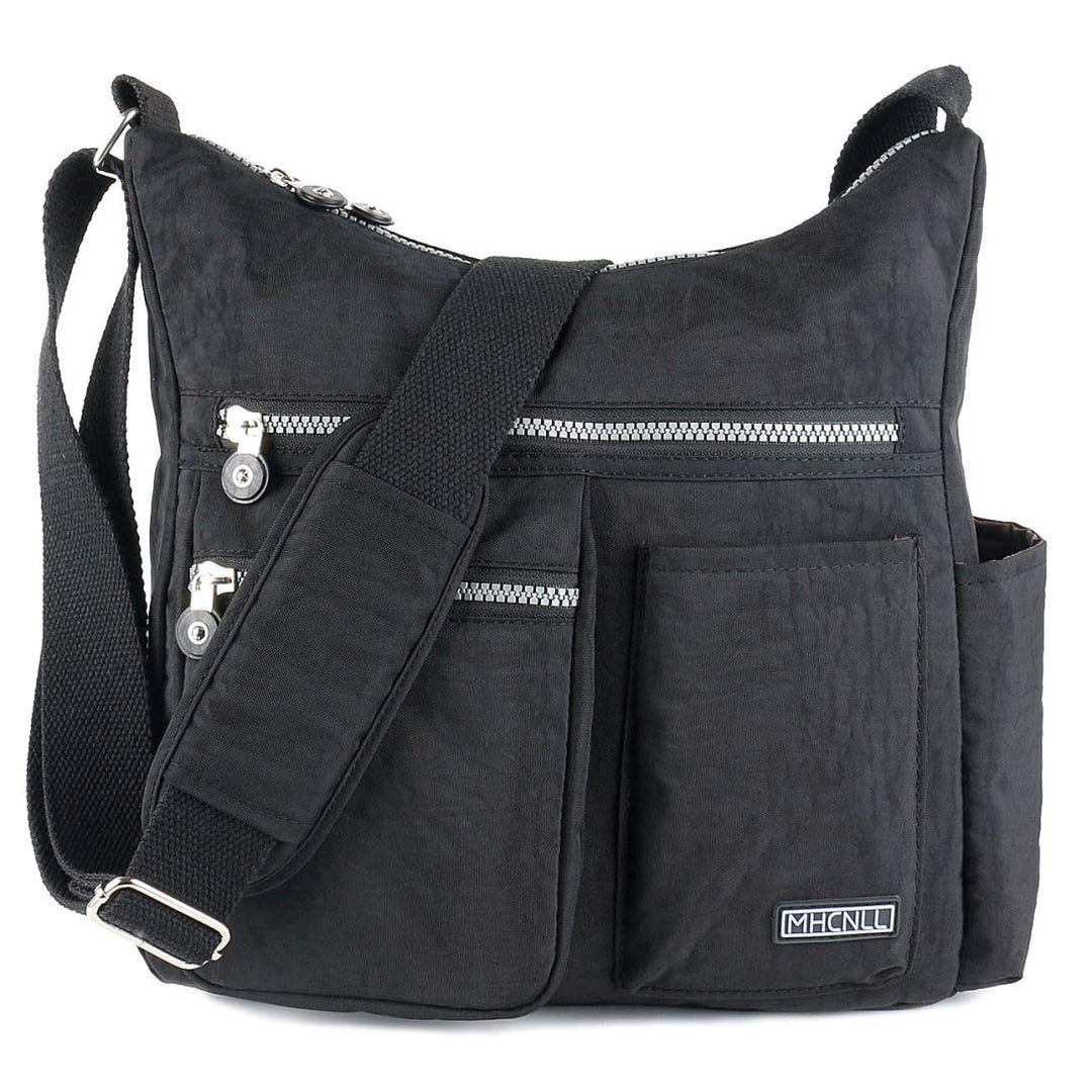 MHCNLL Crossbody-Tasche mit Anti-Diebstahl-RFID-Tasche – Damen-Geldbörse, leichte, wasserabweisende