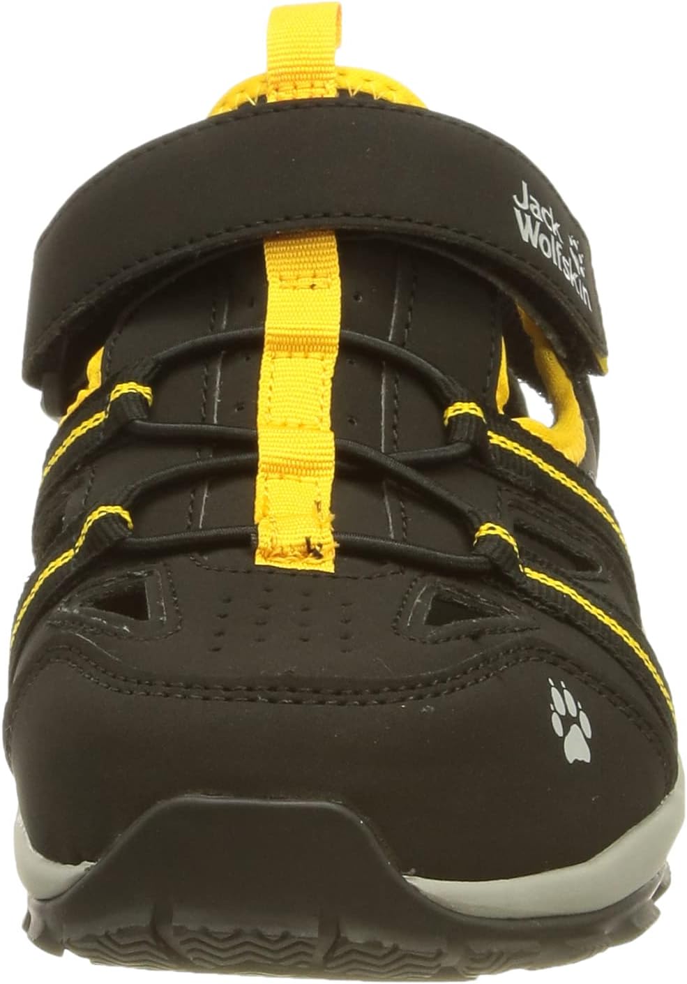 Jack Wolfskin Unisex Kinder Sun Climber K Sandale 26 EU Black Burly Yellow Xt, 26 EU Black Burly Yel