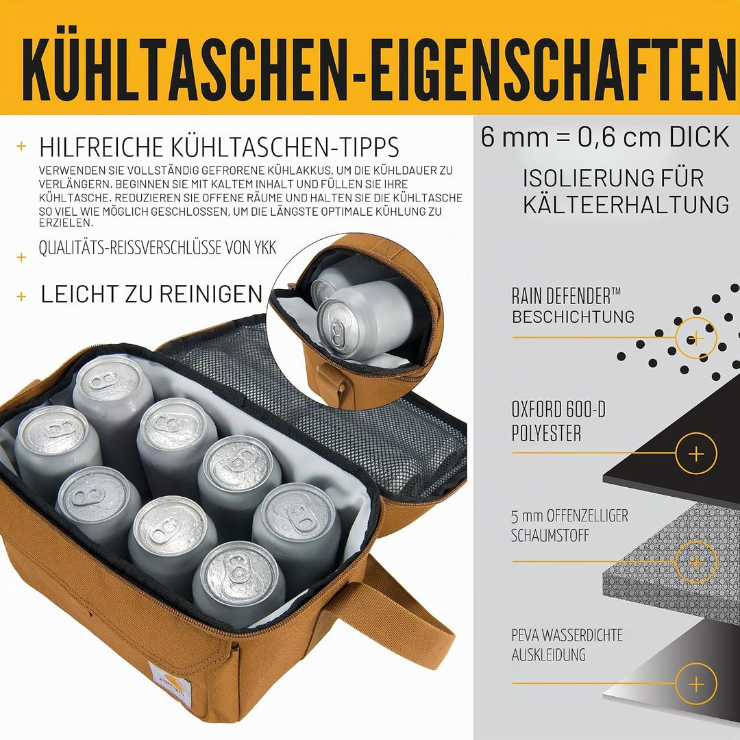 Carhartt Insulated Lunch Cooler One Size Kiesfarben, One Size Kiesfarben