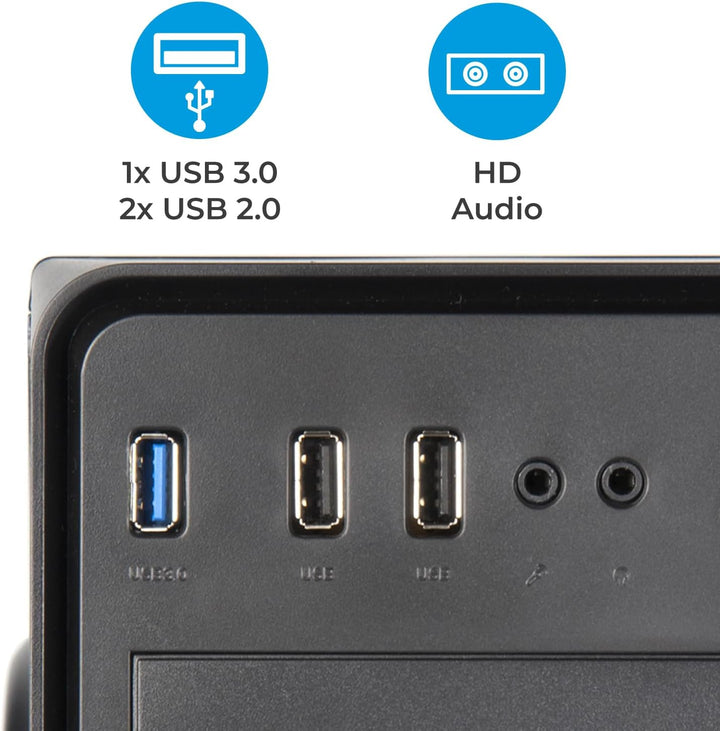 Vultech Gehäuse ATX VCO-A2699, 1XUSB 3.0, 2XUSB 2.0 Ohne Netzteil ATX - 405x185x415mm, Ohne Netzteil