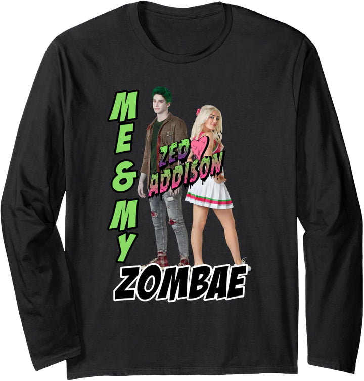Disney Zombies Zed & Addison Zombae Poster Langarmshirt