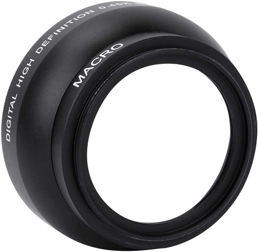 Kamera Objektiv - 0,45-faches Weitwinkel-Kamera Objektiv für 49mm Mount Kamera - wasserdichte/Kratzf