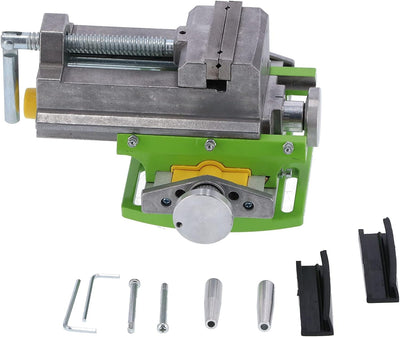 3in Cross Bench Vise, Kreuzschlitten Bohrer Schraubstock Metall Fräsen Schraubstock Maschine Schraub