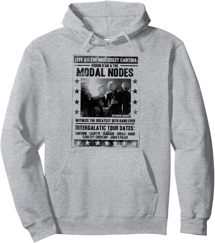 Star Wars Cantina Band Concert Poster Pullover Hoodie