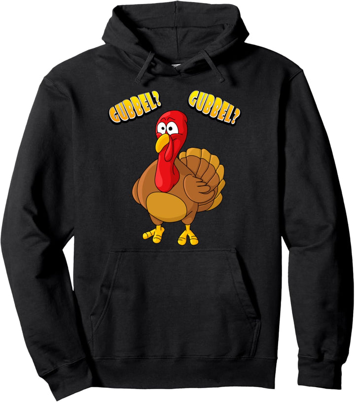 Bunter Truthahn lustige Gubbel Gubbel Pullover Hoodie