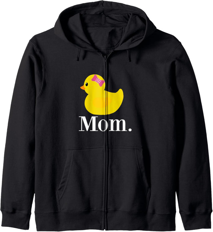 Mama Gummiente, lustig Kapuzenjacke