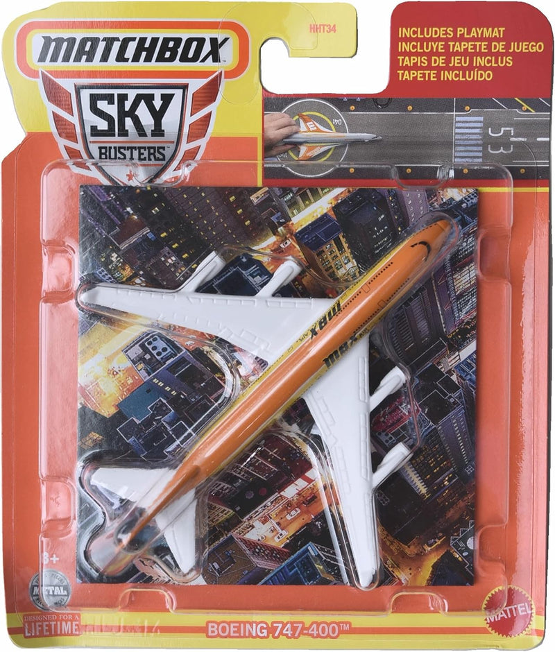 Matchbox Boeing 747 400, Sky Buster, HHT34