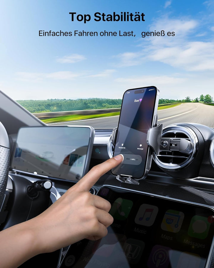 andobil Handyhalterung Auto Runde Lüftung [ 2.0 Entwurf Upgrade für Mercedes ] Handyhalterung Auto [