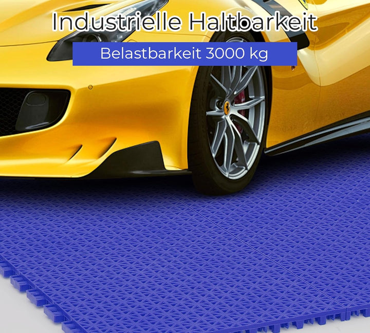 jxgzyy 24 STK Puzzlematte Set Bodenschutzmatte Sportmatte Fallschutzmatten Outdoor Gymnastikmatte Fi