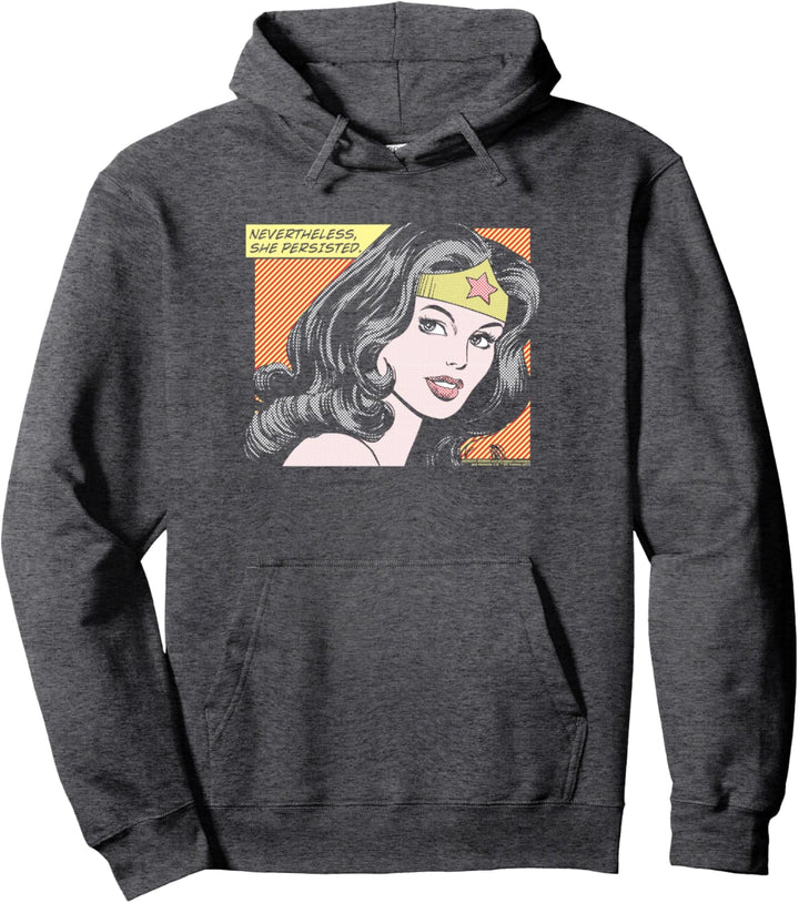 Wonder Woman She Persisted Pullover Hoodie