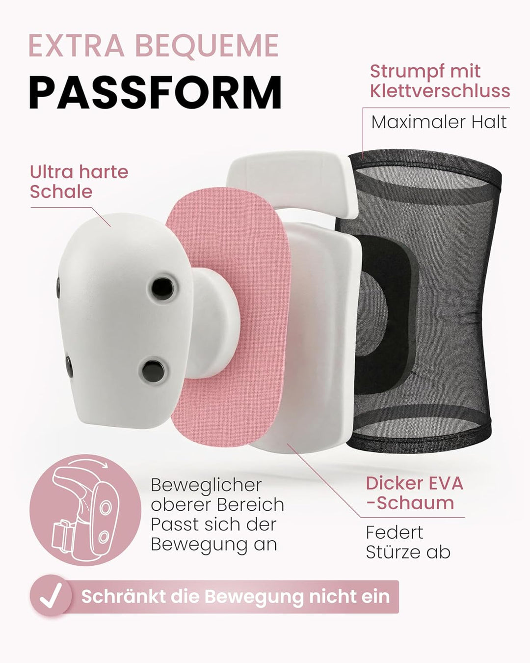 99FLIPS Schoner Inliner Kinder Knieschoner Kinder - Inliner Schoner Set - Schutzausrüstung - Knie un