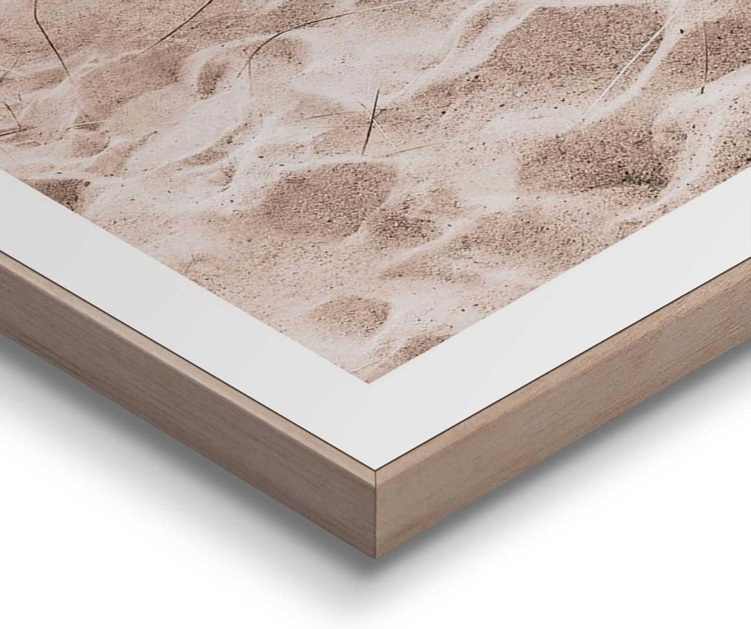 REINDERS Gerahmtes Bild, Dünen, Wohnzimmer, Bilder, Wanddeko, Room Decor, MDF, Beige, 70 x 50 70L x