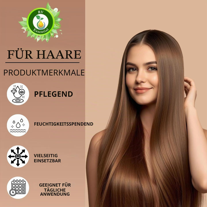 R V Essential Reines Bhringraj Öl 100ml (3.38 Unzen) - Eclipta Alba (100% reine und natürliche selte