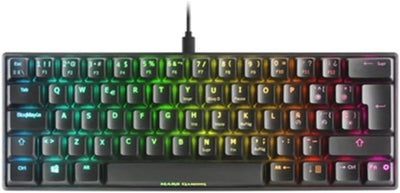 Mars Gaming MKMINIRPT, Ultra-Kompakte Mechanische Tastatur, Full RGB Chroma, Schalter OUTEMU PRO Rot