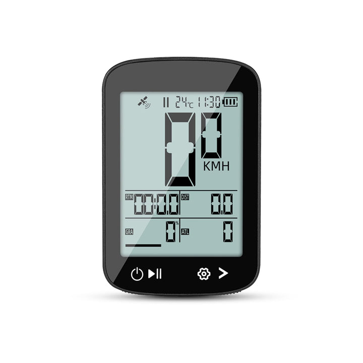2,2/2,4 Zoll Fahrradcomputer, kabelloser Kilometerzähler, wasserdichter Multifunktions-Tachometer, g