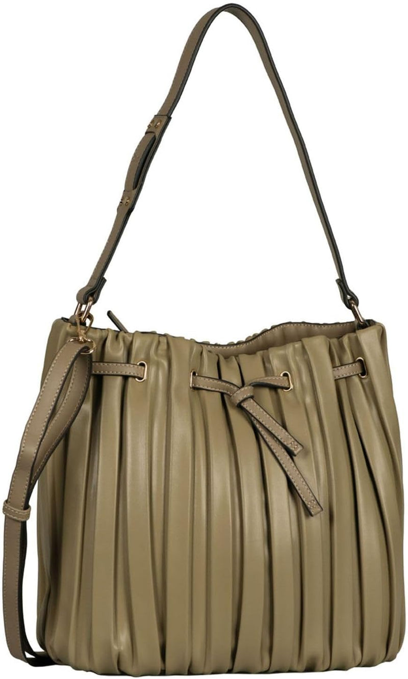 Gabor Damen Imani Schultertasche (Beutel) 34 x 15 x 26 (LxBxH) Light Khaki, 34 x 15 x 26 (LxBxH) Lig