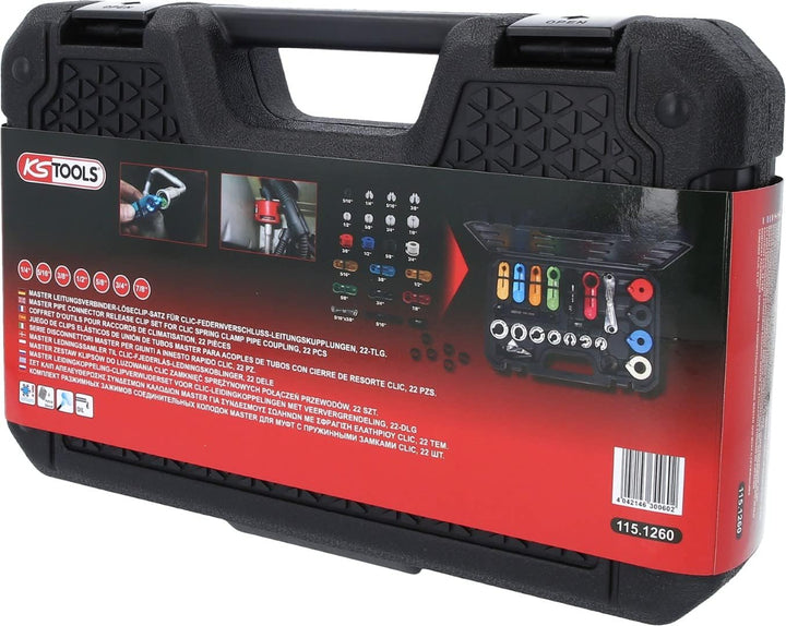 KS Tools 115.1260 Leitungsverbinder-Entrieglungs-Satz, 22-tlg.
