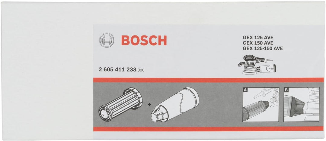 Bosch Professional Staubbox und Filter, passend zu GEX 125-150 AVE Professional, 2605411233