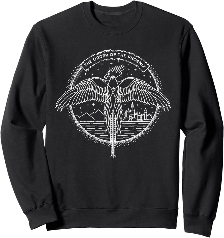 Harry Potter The Order of the Phoenix Circle Line Art Sweatshirt