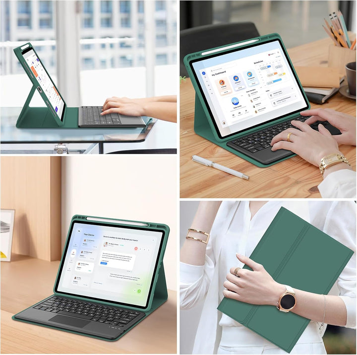 IVEOPPE Tastatur für Redmi Pad Pro 12.1 Con Touchpad, Hülle Tastatur für Redmi Pad Pro 2024, Bluetoo