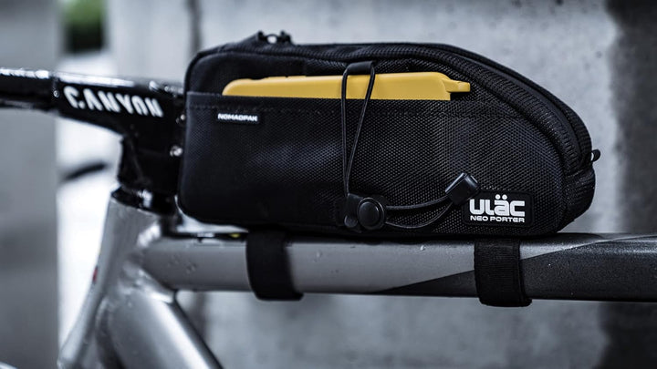 ULAC - Rahmentasche für Fahrrad Trekking MAX | wasserdichte Materialien | 25x11x6,5 cm | Reissversch