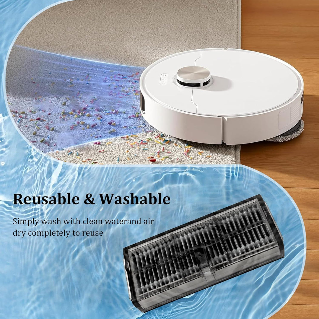 HEPA Filter Zubehör für Dreame L40s Ultra CE, L40 Ultra AE4, L10s Pro Ultra Heat, L10s Ultra Gen 2,