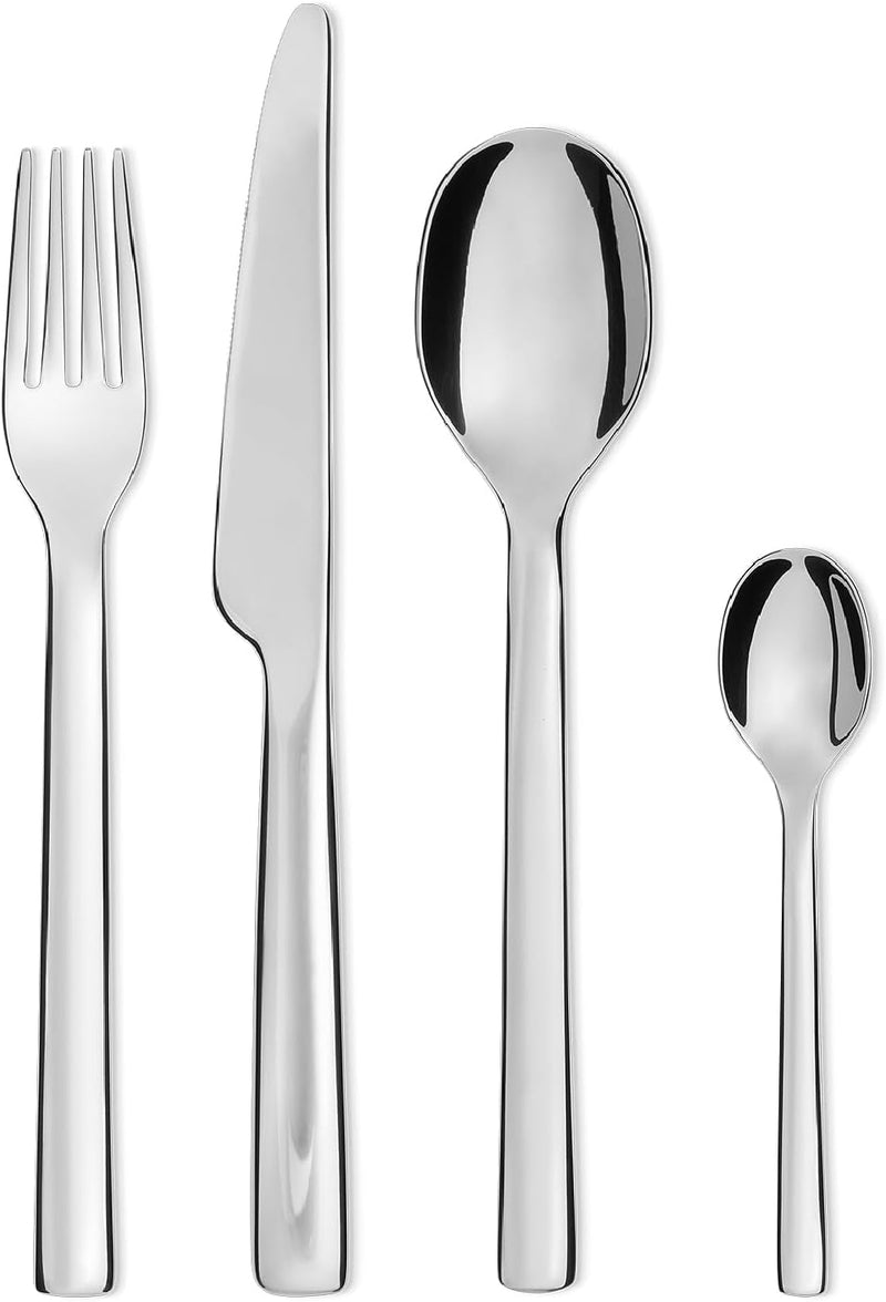 Alessi Ovale | REB09S24 - Besteckset 24-teilig Design, Edelstahl 24 teilig, 24 teilig