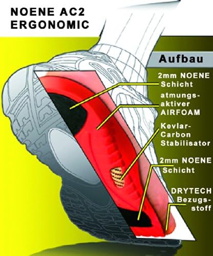 Noene Einlegesohlen NAC2 Ergonomic 36 45, 36 45