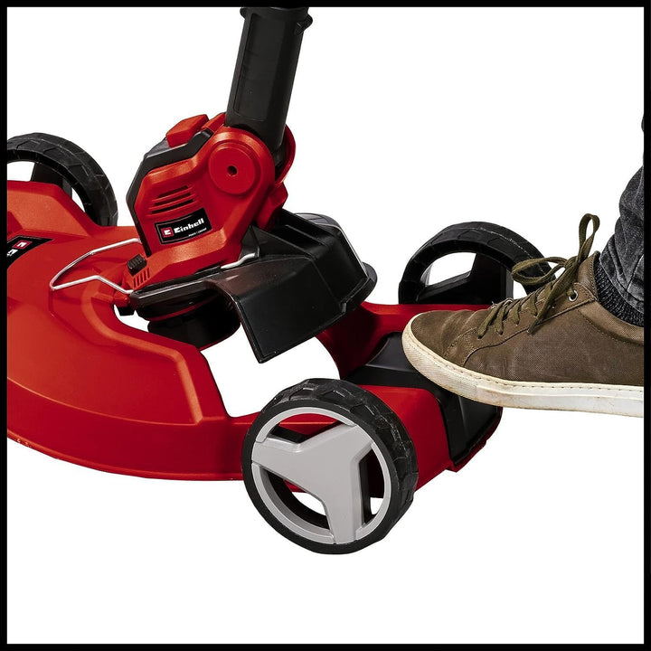 Einhell Akku-Rasentrimmer GE-CT 18/28 Li TC-Solo Power X-Change (Li-Ion, 18 V, inkl. Trimmer Cart, 2