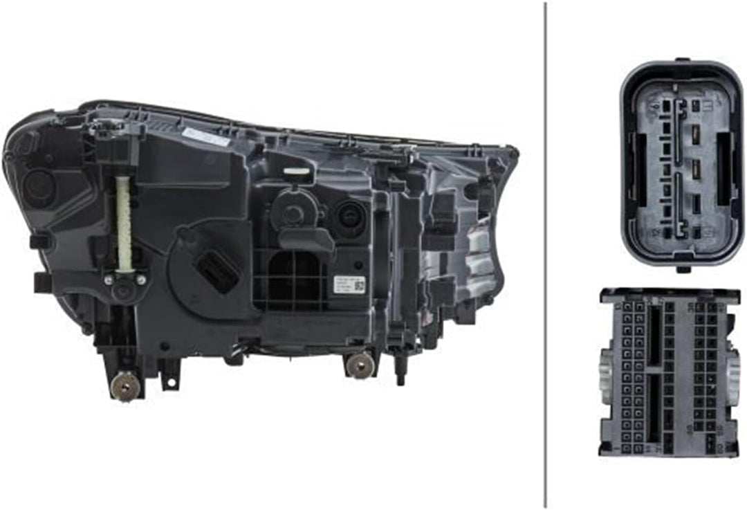 HELLA 1EX 354 854-091 LED-Hauptscheinwerfer - AHL - SAE - für Rechtsverkehr - vorne links