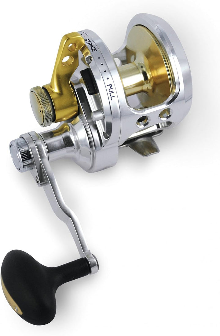 Fin-Nor Marquesa Lever Drag 40 2Speed MAR40LD2 Reel - Multirolle zum Hochseefischen, Multi Rolle für