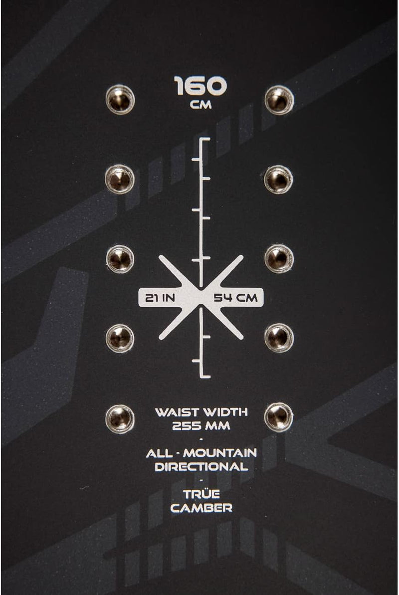 Nitro Herren Snowboards Pantera 23 All-Mountain Carving Camber Board für Turns in Perfektion, Speed