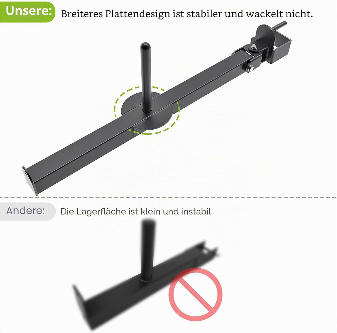 SELEWARE Gürtel Kniebeugenhebelarm Befestigung für 5,1 x 5,1 cm und 7,6 x 7,6 cm Power Cage, Squat R