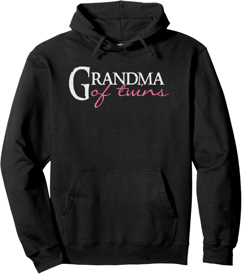 Grandma of Twins - Proud Twin Grandparent Pullover Hoodie