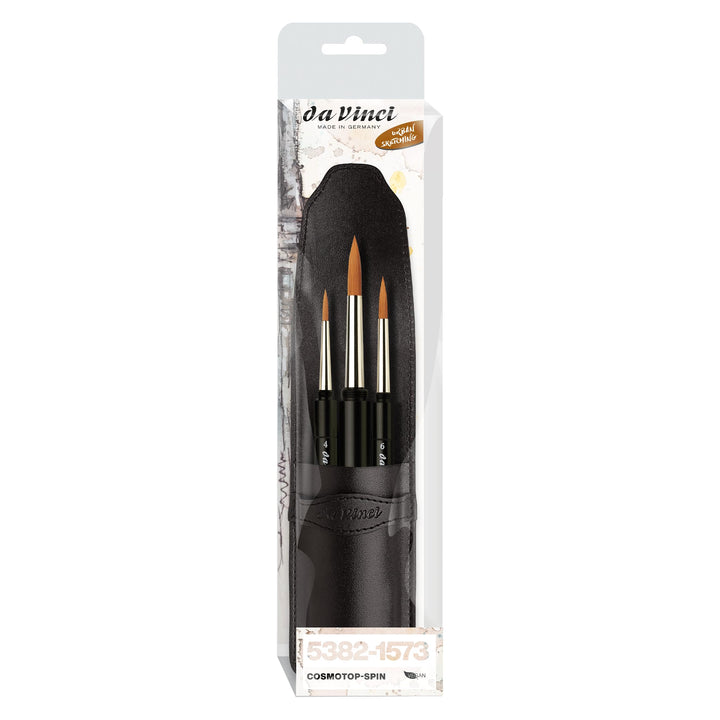 Da Vinci 5382–1573 Reisepinseletui COSMOTOP Spin, 30 x 30 x 30 cm Cosmotop Reise-Set, Cosmotop Reise