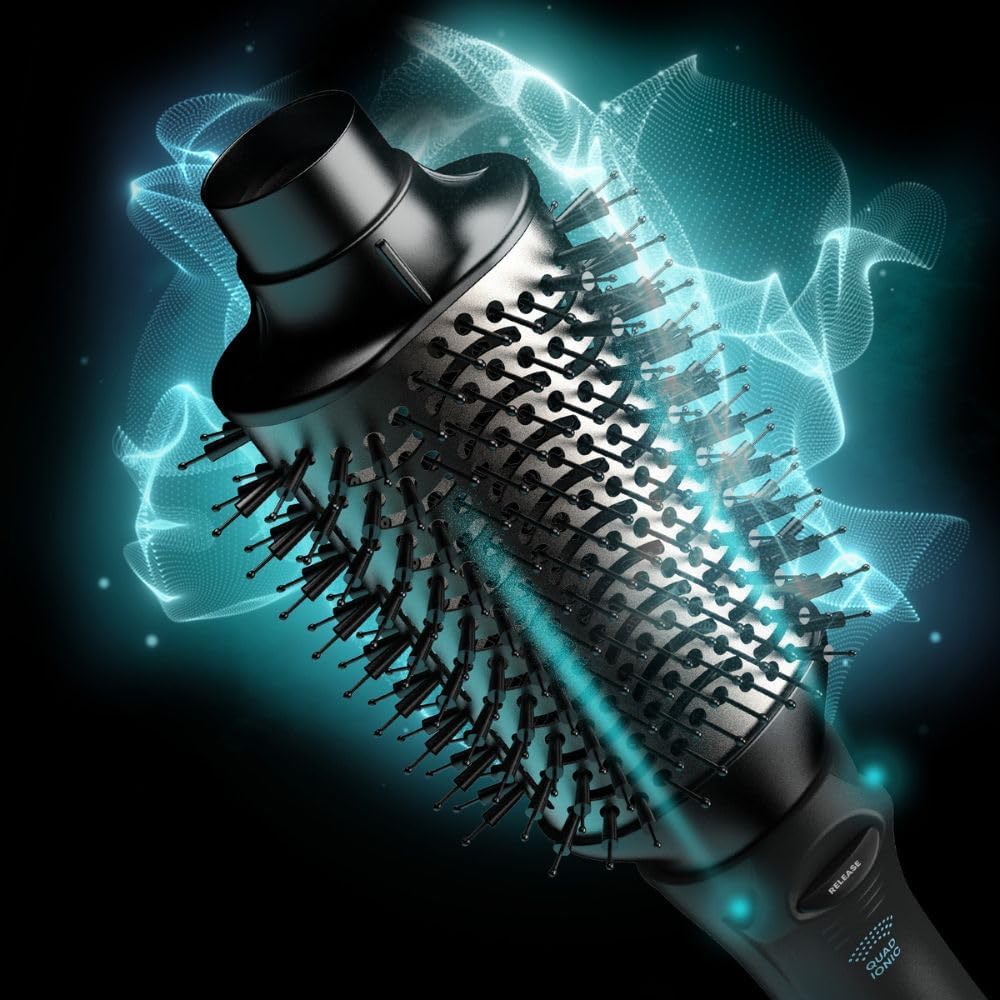 Revamp Progloss Volume & Style Hot Brush Styler – 4-in-1 Air Styler 1000 W – Trocknen, Entwirren, Vo