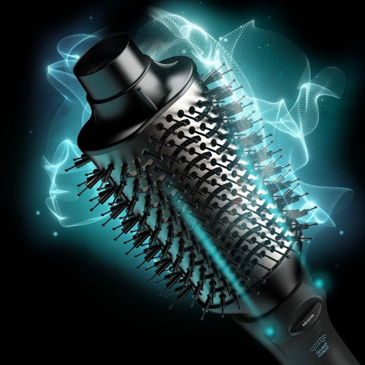 Revamp Progloss Volume & Style Hot Brush Styler – 4-in-1 Air Styler 1000 W – Trocknen, Entwirren, Vo