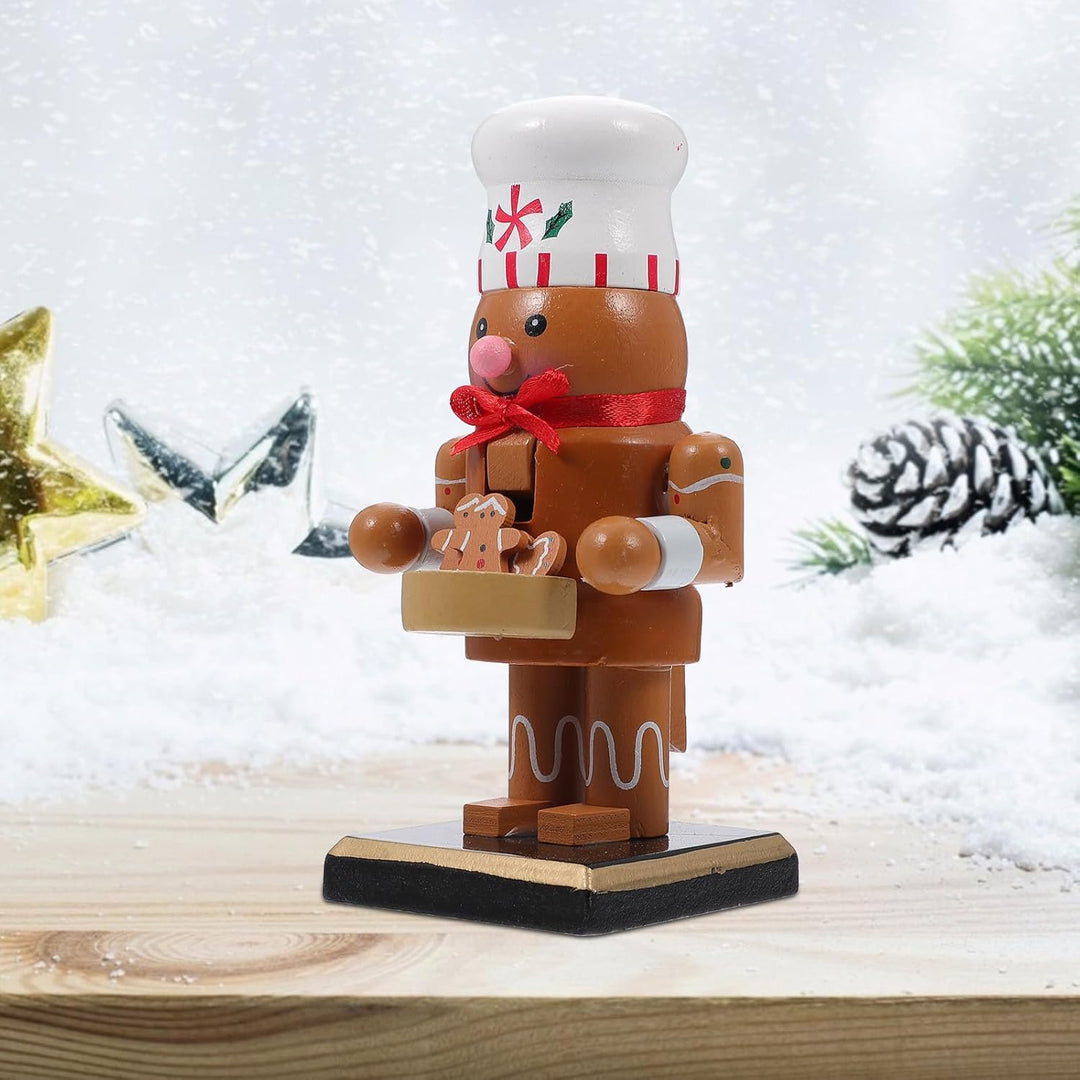Cabilock Grosse Holz Weihnachten Nussknacker Figuren: Nussknacker Soldaten Traditionelle Weihnachten