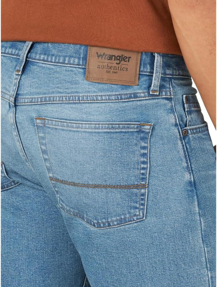 Wrangler Authentics Herren Slim Fit Straight Leg Jeans 32W / 34L Beckett, 32W / 34L Beckett