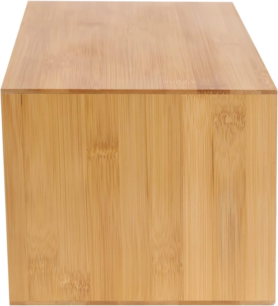 Bambus Schreibtisch Organizer mit Schubladen Schubladenbox Bambus Mini Kommode, Aufbewahrungsbox mit