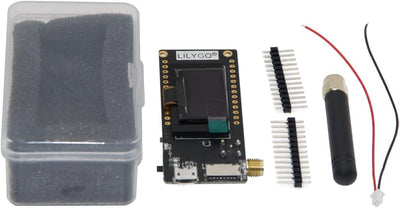 LILYGO TTGO Lora OLED 0,96 Zoll SD-Karte WiFi BLE Entwicklungsplatine ESP-32 Paxcounter Modul SMA Me