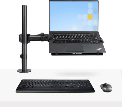 StarTech.com Braccio per Notebook da Scrivania - Supporto per Monitor e Laptop - Display fino a 34"