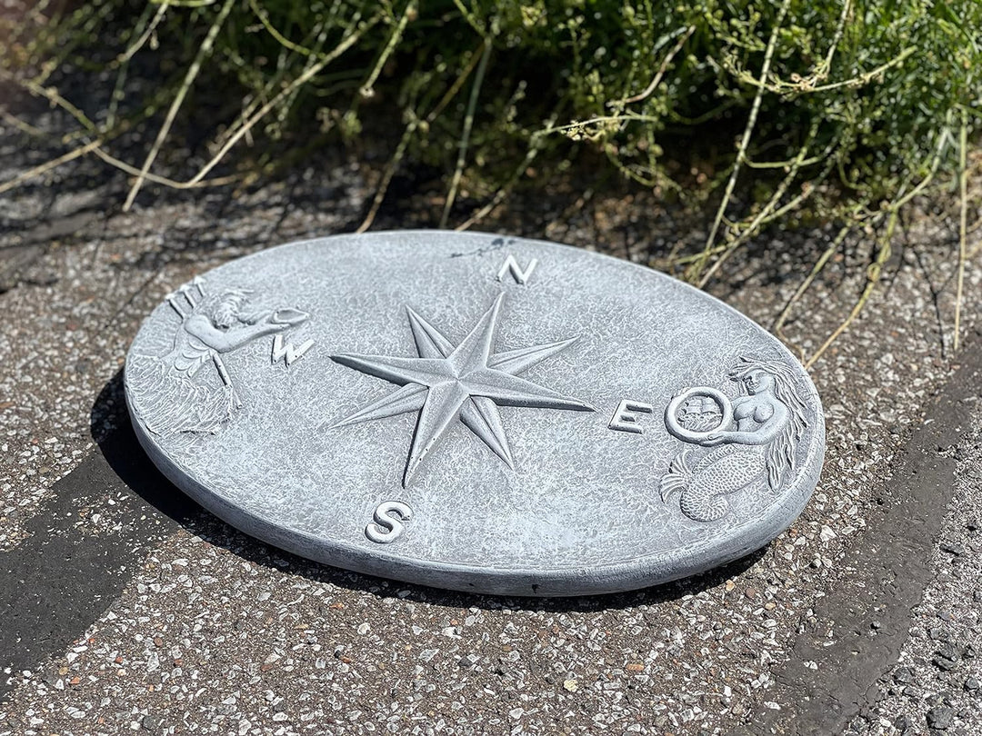 Stone and Style Wandrelief Meer Il Mare frostfest massiver Steinguss