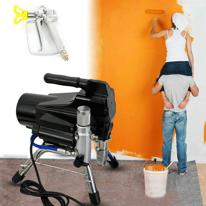Hochdrucksprüher 3000PSI 2200W Hochdruck Farbsprühgerät Airless Farbsprühgerät Lackiergerät Wall Pai